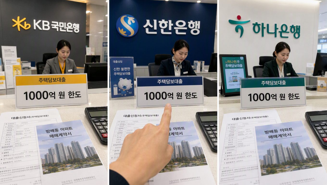 디에이치방배 잔금대출 은행 공급 한도와 스트레스 DSR 영향