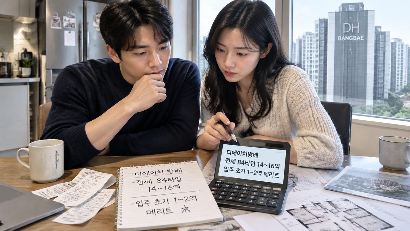 디에이치방배 전세 시세와 입주 초기 가격 이유